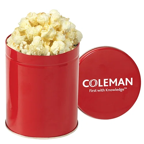 Deluxe Quart Gourmet Popcorn Tin Gift Set — view 50