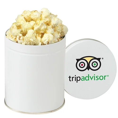 Deluxe Quart Gourmet Popcorn Tin Gift Set — view 52