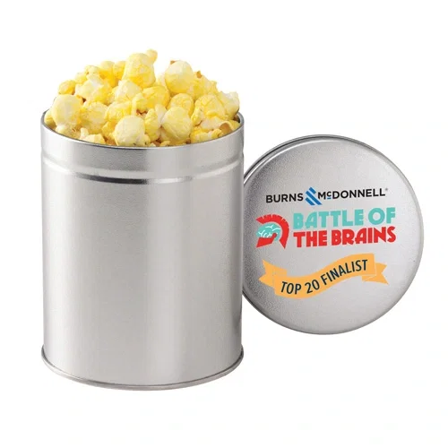 Deluxe Quart Gourmet Popcorn Tin Gift Set — view 7