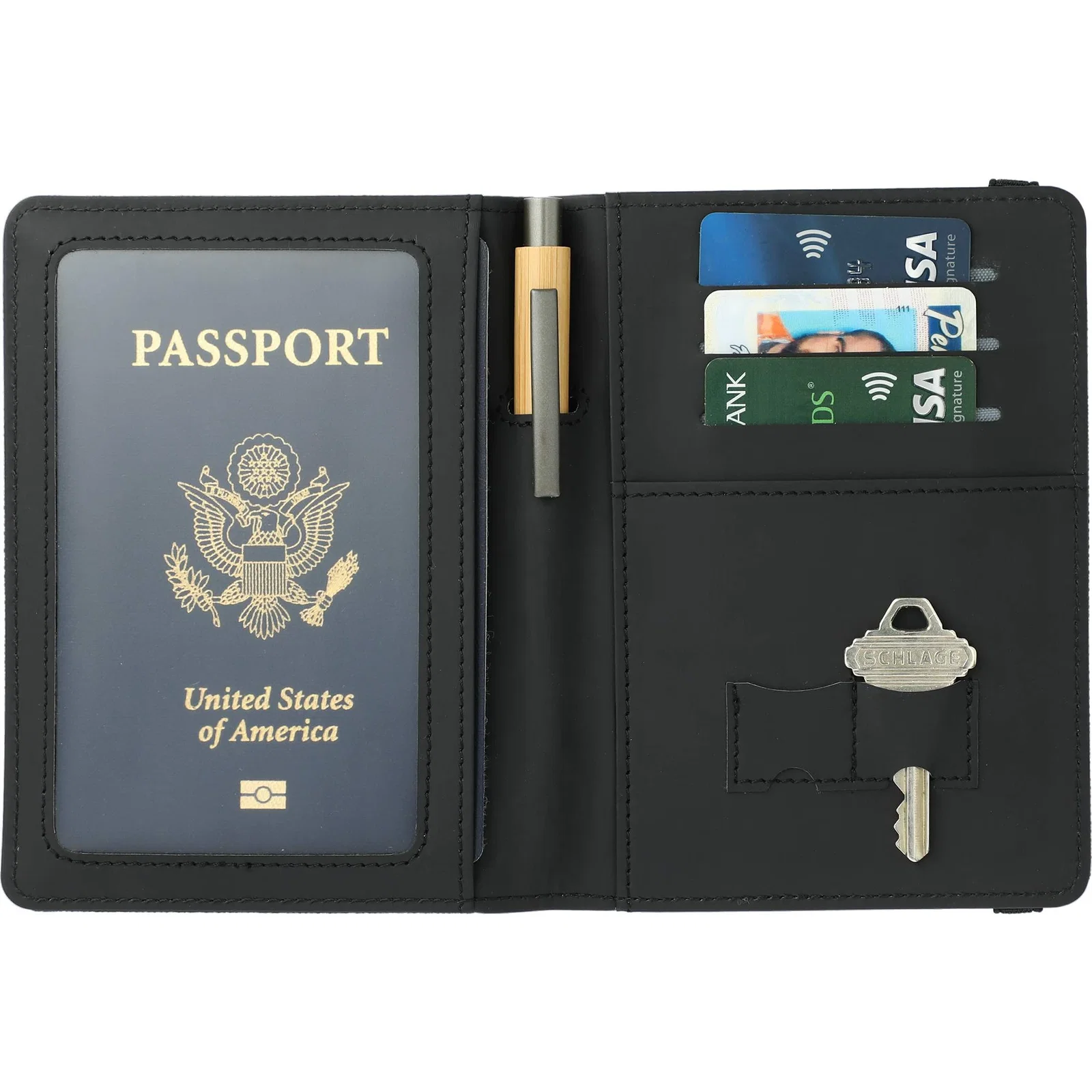 Deluxe Recycled Passport Wallet — view 10