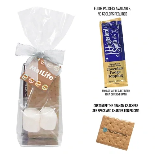 Deluxe S'mores Kit for Elegant Mug Stuffer — view 2