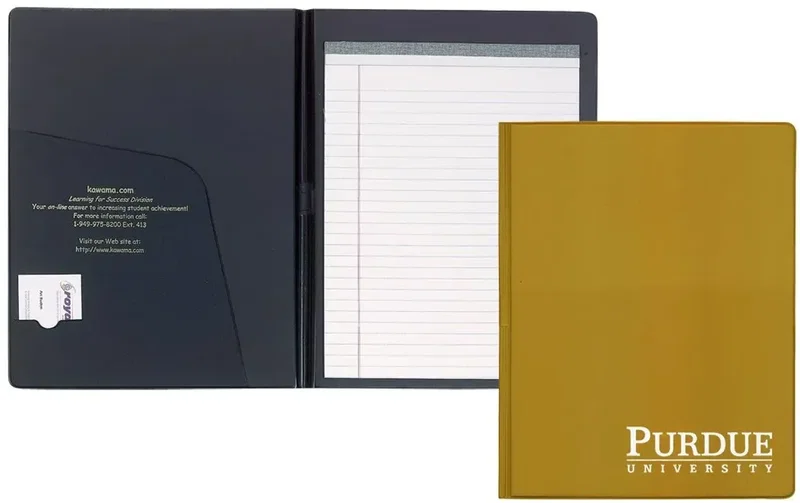 Branded Custom Deluxe Senior Size Padfolio — view 5