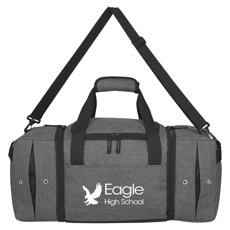 Personalized Deluxe Sneaker Duffel Bag — view 1
