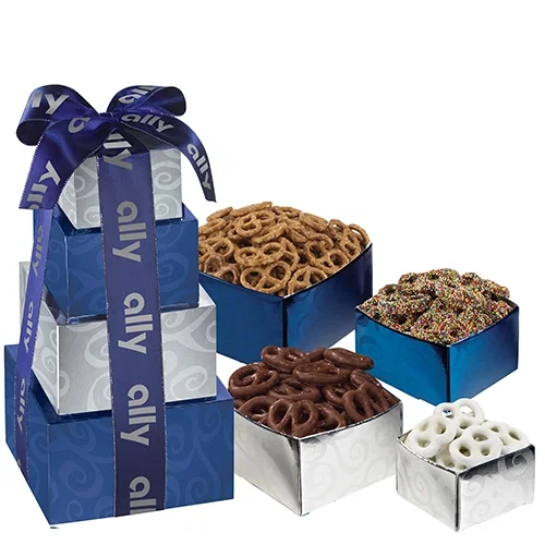 Deluxe Sweet & Salty Tower Gift Set — view 2