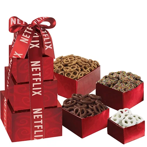 Deluxe Sweet & Salty Tower Gift Set — view 3