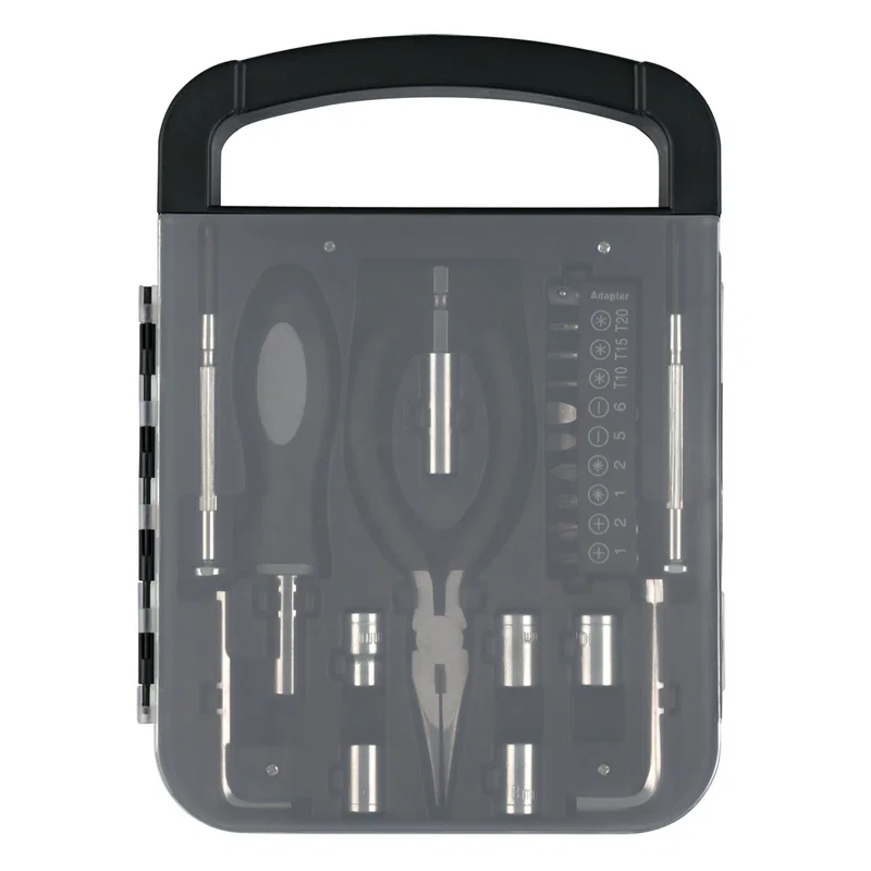 Custom Printed Deluxe Tool Set With Pliers — view 2