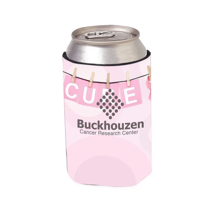 Slipped over a chilled beverage to show the fit