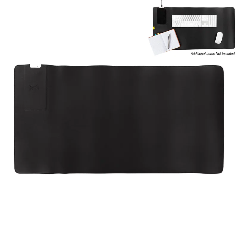 Desk Mat w/ 15W Wireless Charger — view 2