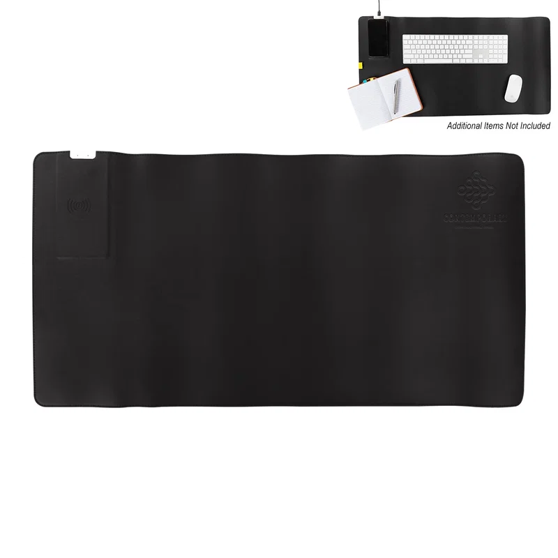 Desk Mat w/ 15W Wireless Charger — view 4