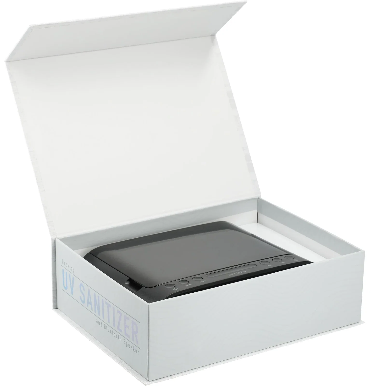 Branded Desktop UV Sanitizer with Bluetooth Speaker — view 12
