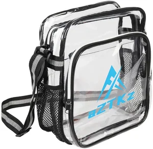 Diamond Clear TPU Messenger Bag