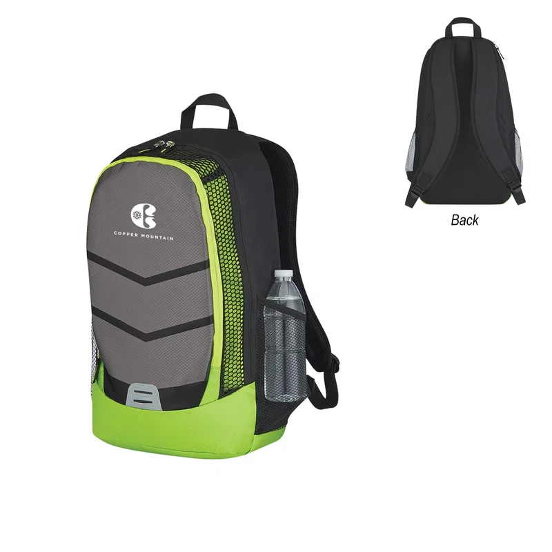 Diamond Lattice Accent Laptop Backpack — view 9