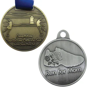 Die-Struck Antiqued Medal