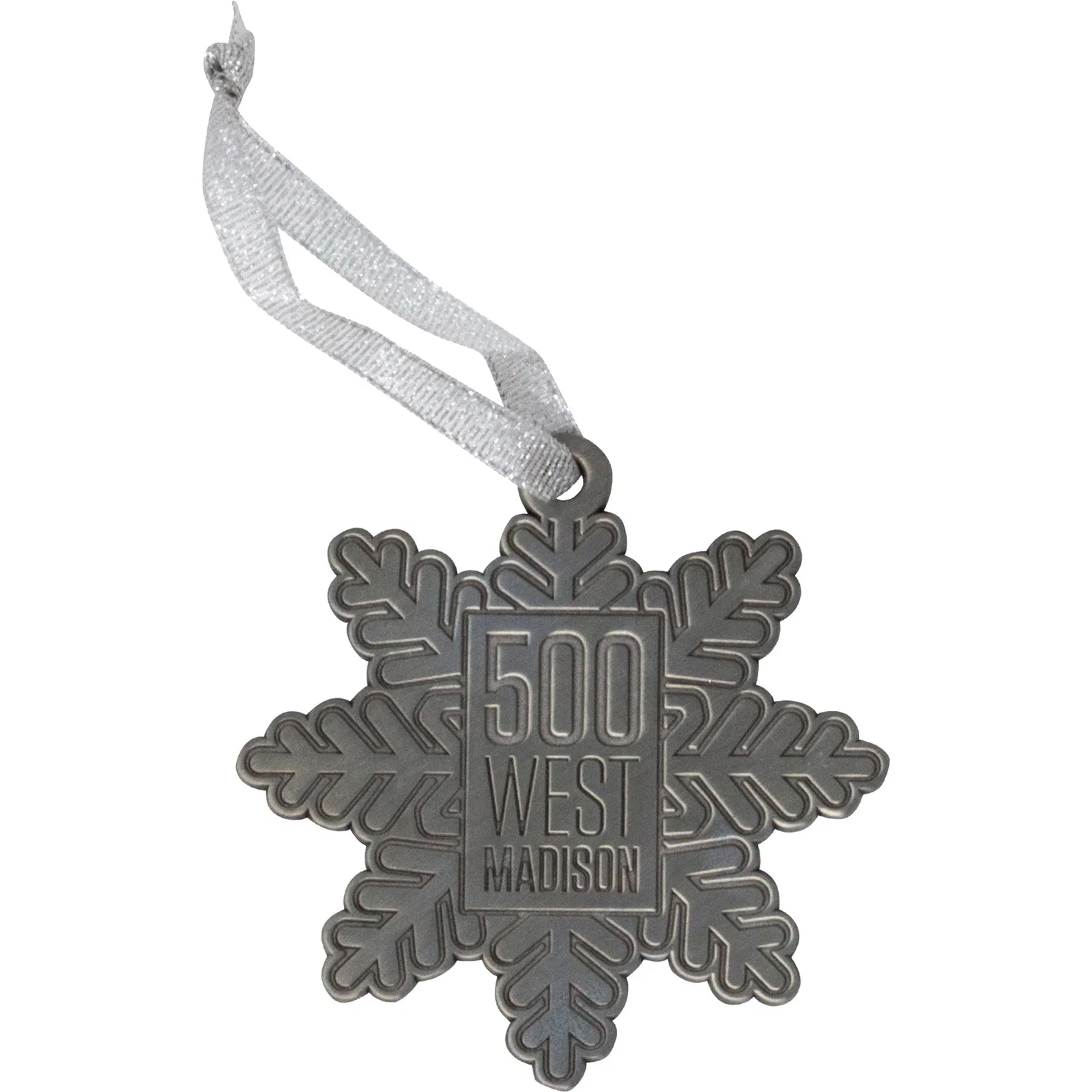 Die Struck Ornaments: 2" W x 2" H — view 2