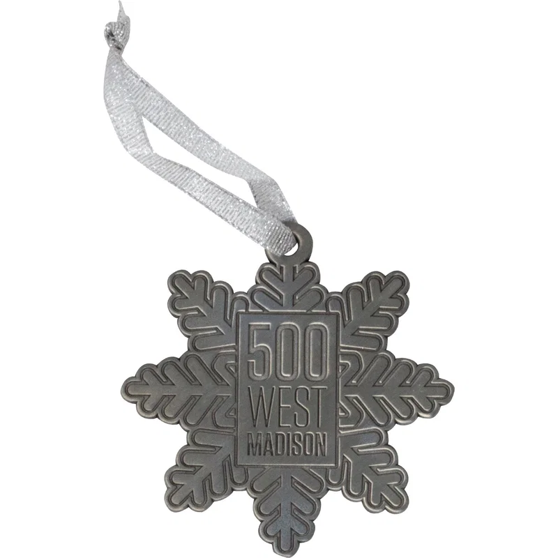Die Struck Ornaments: 2" W x 2" H — view 2