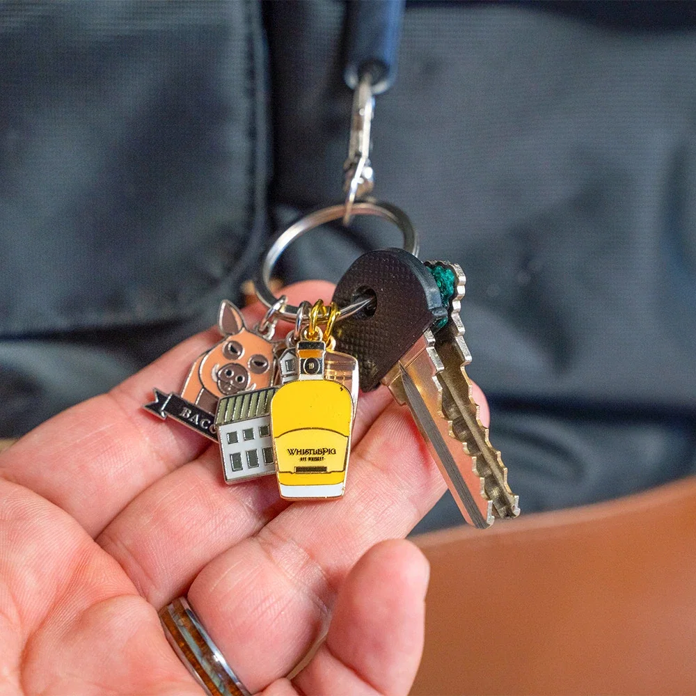 Diestruck Charm Keychain 4 Charms — view 2