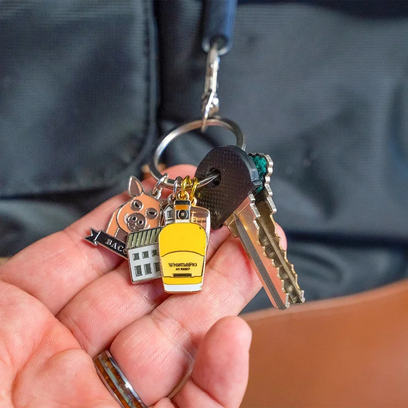 Diestruck Charm Keychain 4 Charms — view 2