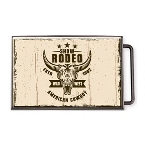 Digistock Belt Buckles: 3-1/4" W x 2-1/2" H Rectangle