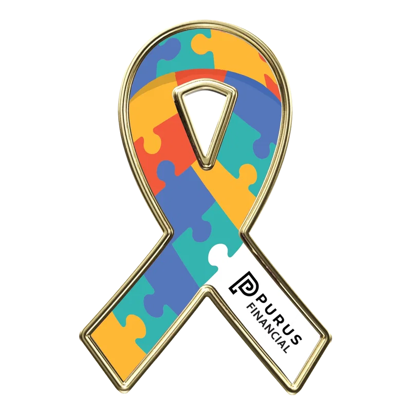 Digistock Lapel Pins: Ribbon — view 7