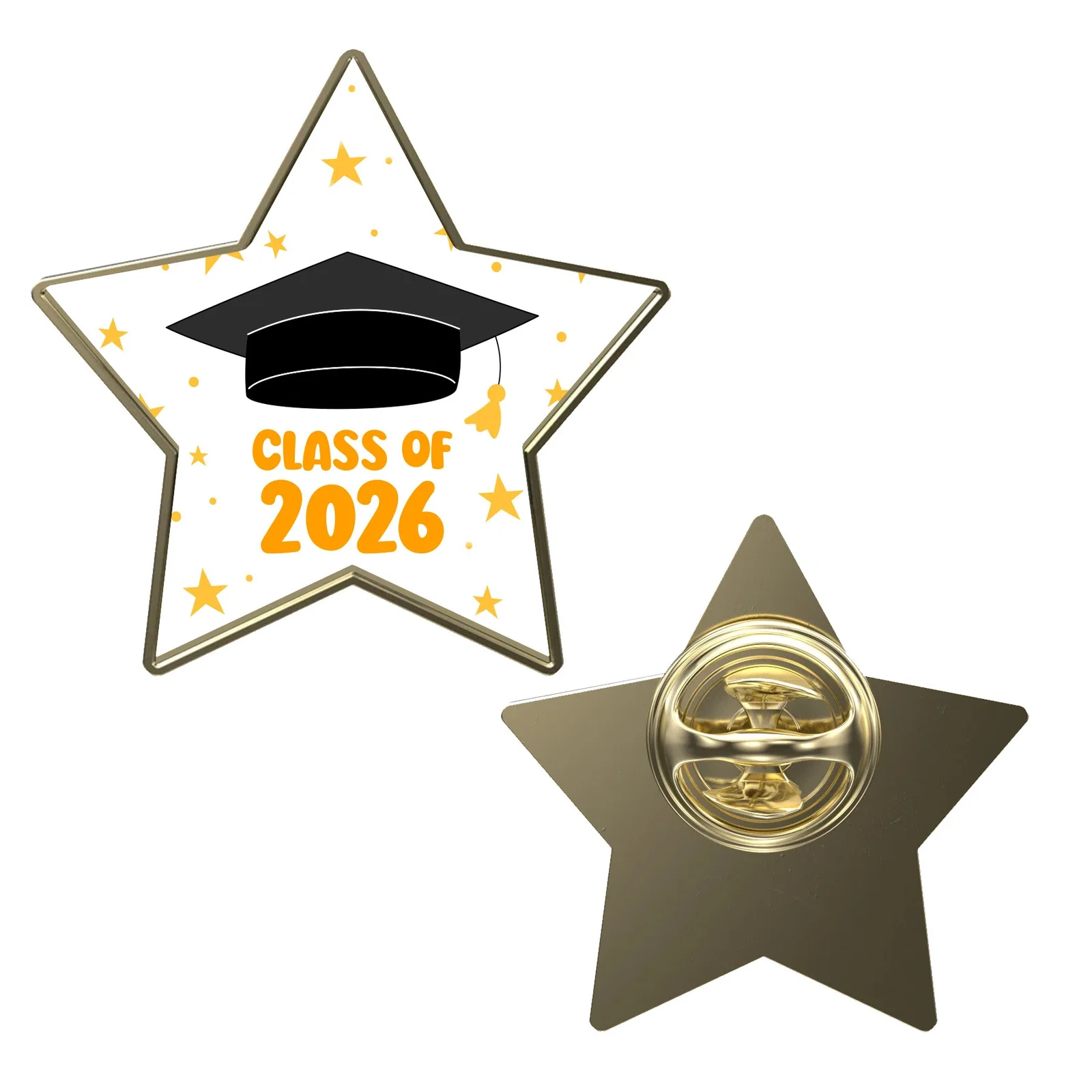 Digistock Lapel Pins: Star — view 2