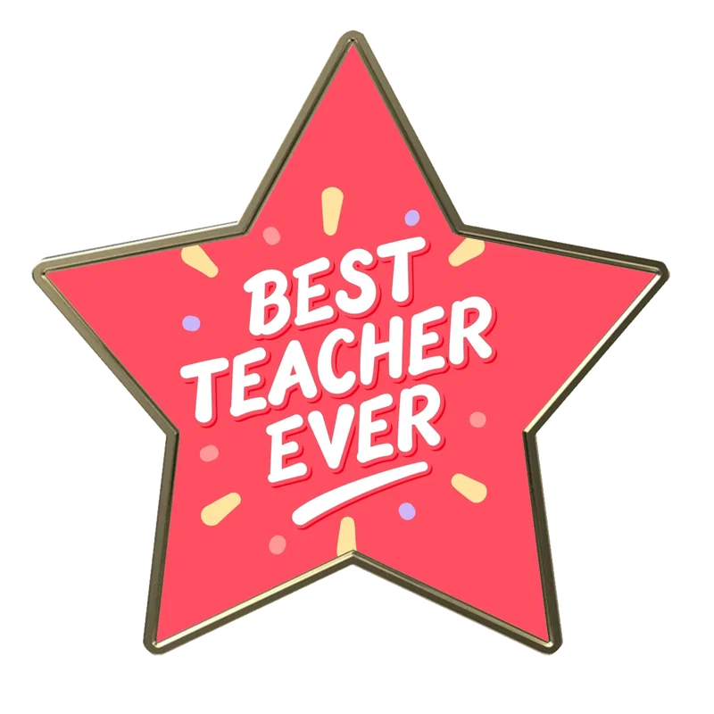 Digistock Lapel Pins: Star — view 3