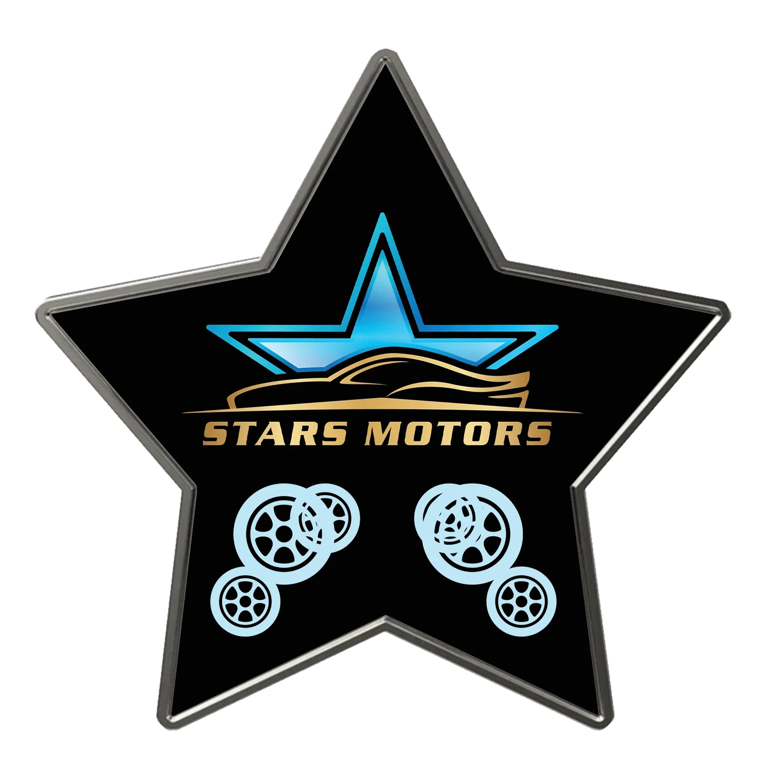 Digistock Lapel Pins: Star — view 5