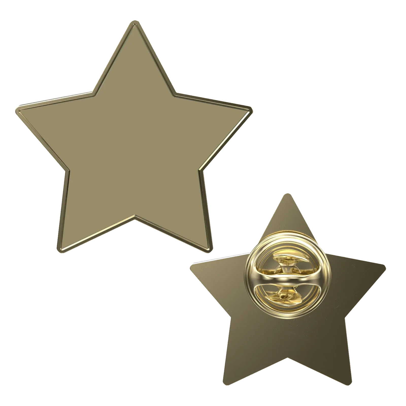 Digistock Lapel Pins: Star — view 8