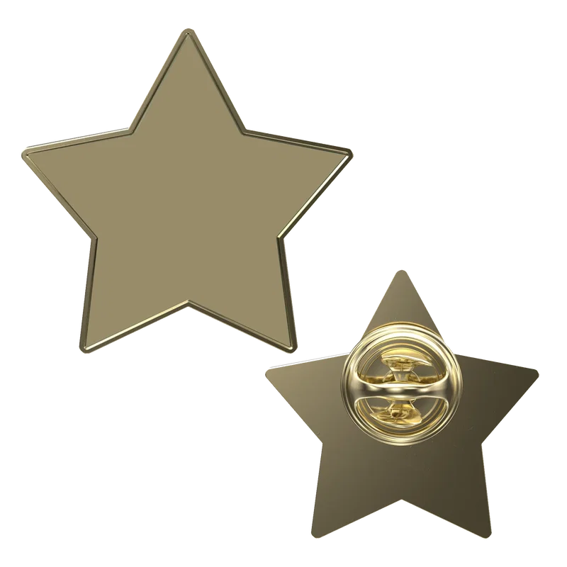 Digistock Lapel Pins: Star — view 8