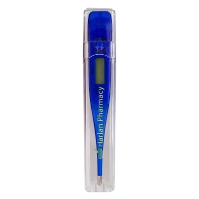 Translucent blue version shown outside the holder