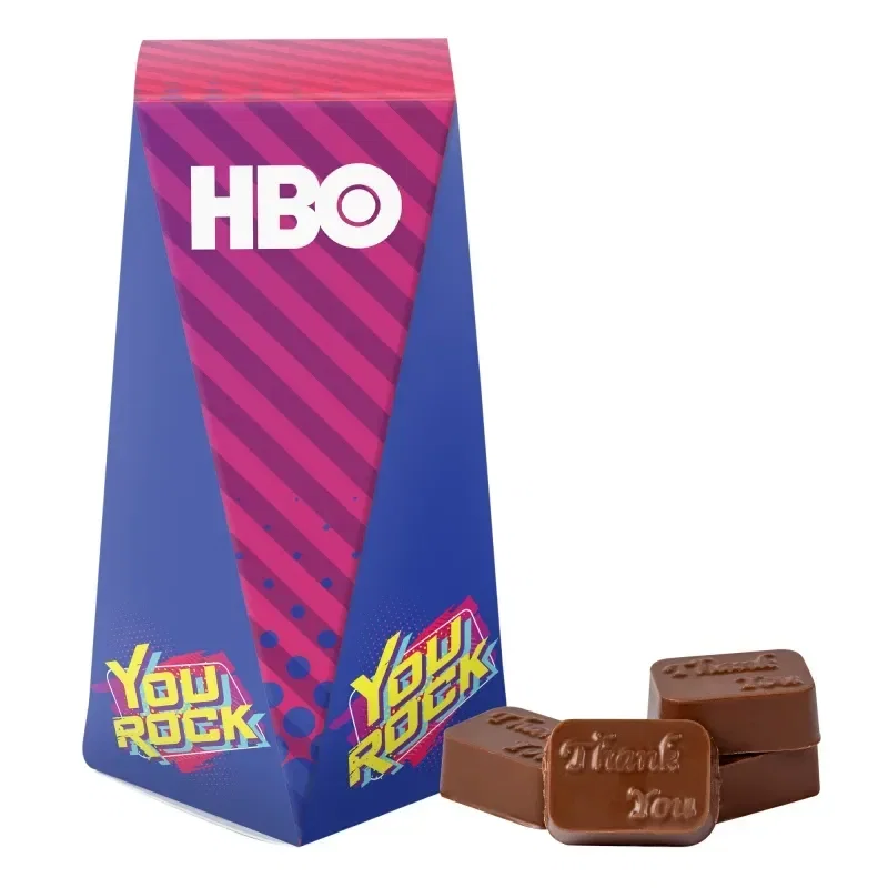 Dimensional Twist Box with Molded Chocolates — view 3