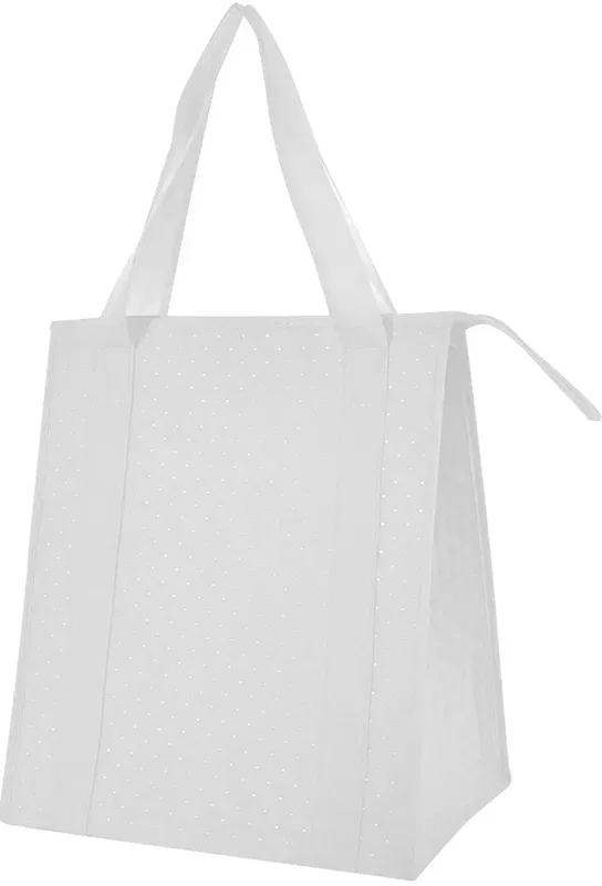 Dimples Non-Woven Cooler Tote Bag — view 13