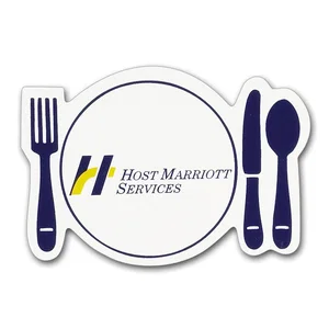 Custom Printed Dinner Place Setting Magnet
