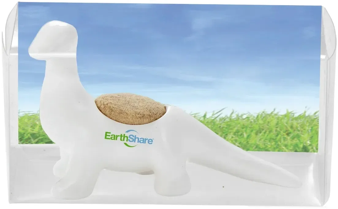 Custom Printed Dinosaur Planter — view 2