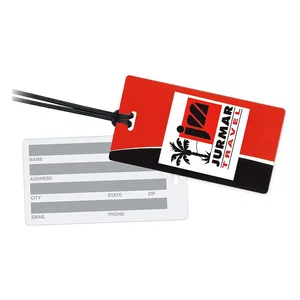 Diplomat Writeable Surface Tag, 4.25 x 2.25 Inch Plastic, 1-Color Imprint