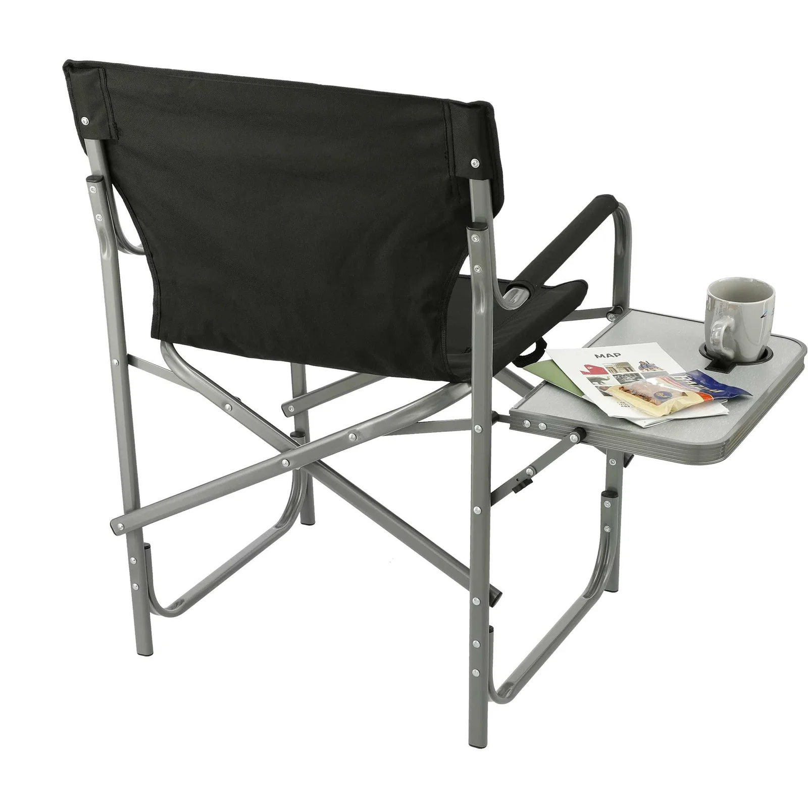 Custom Branded Director's Chair with Side Table - 300lb Capacity — view 10