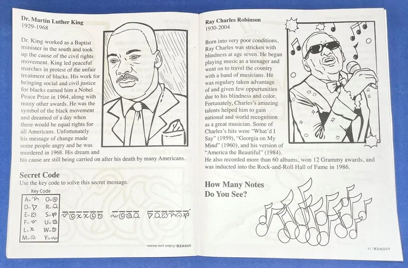 Discovering African American History Coloring Book — view 2
