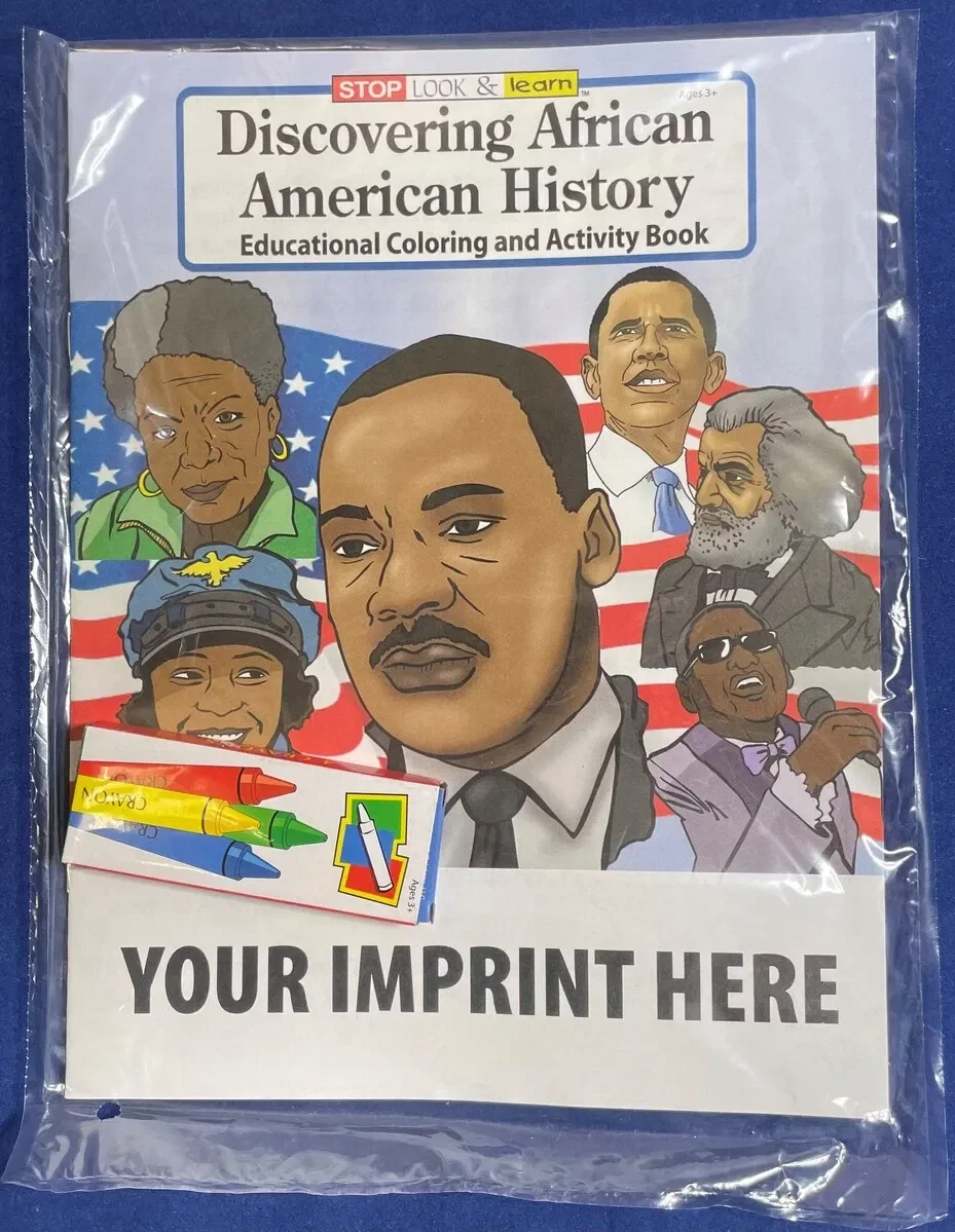 Discovering African American History Coloring Book — view 4