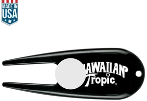 Custom Divot Fixer with Personalized Ball Marker