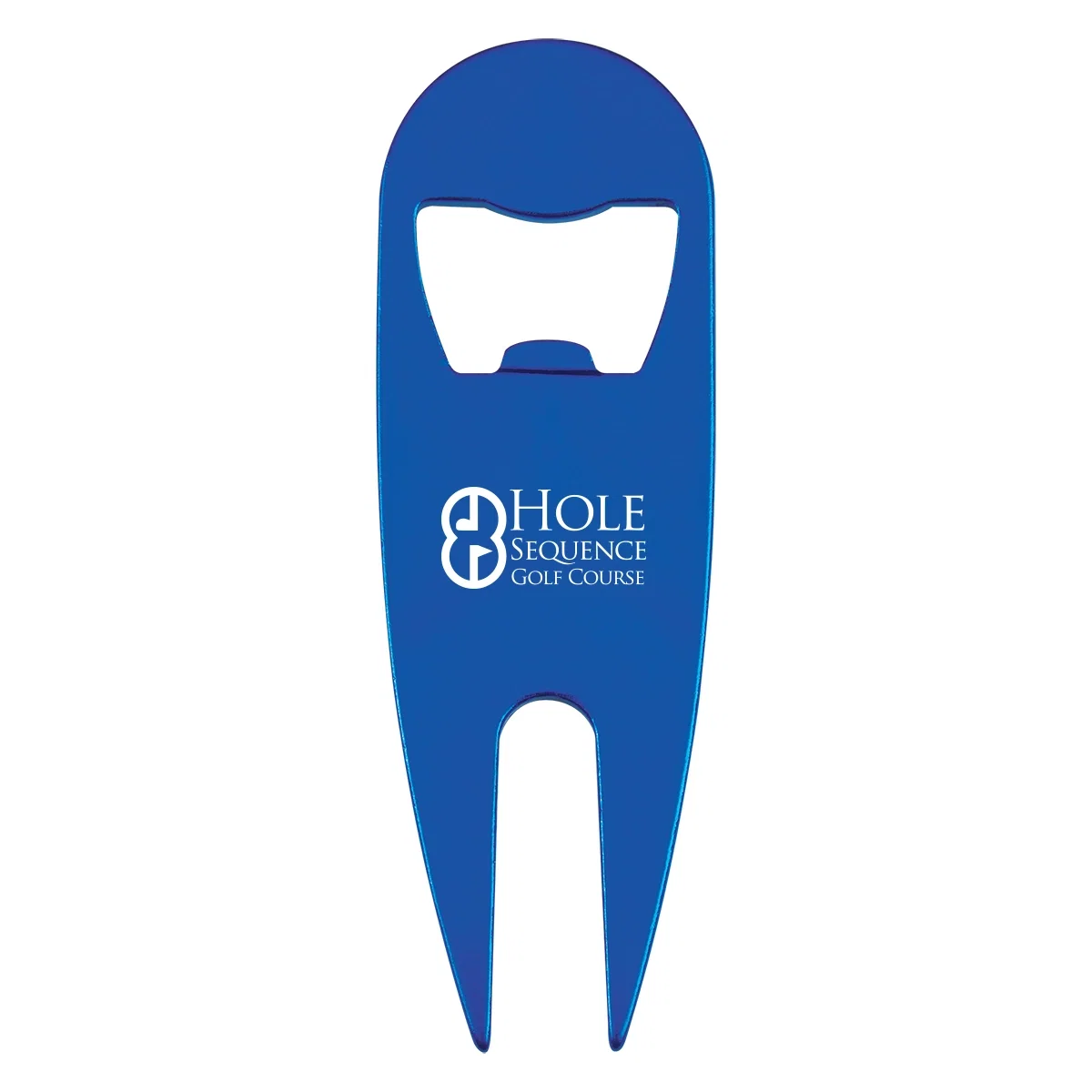 Golf divot tool with a built in bottle opener