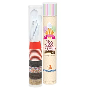 DIY Ice Cream Sundae Kit in a Tube