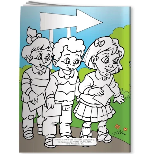 Open Do Your Part & Vote coloring book pages with voting-themed line art to color