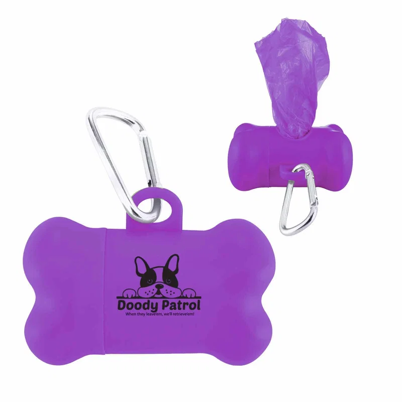 Custom Dog Bone Baggie Dispenser — view 7