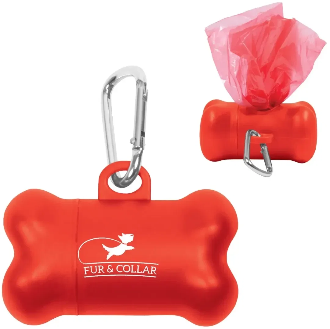 Custom Dog Bone Baggie Dispenser — view 4