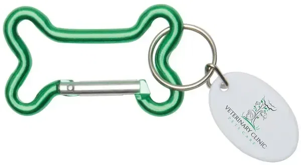 Logo Dog Bone Carabiner — view 3
