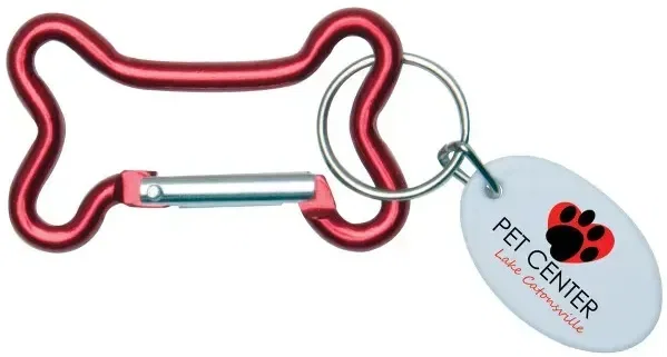 Logo Dog Bone Carabiner — view 4