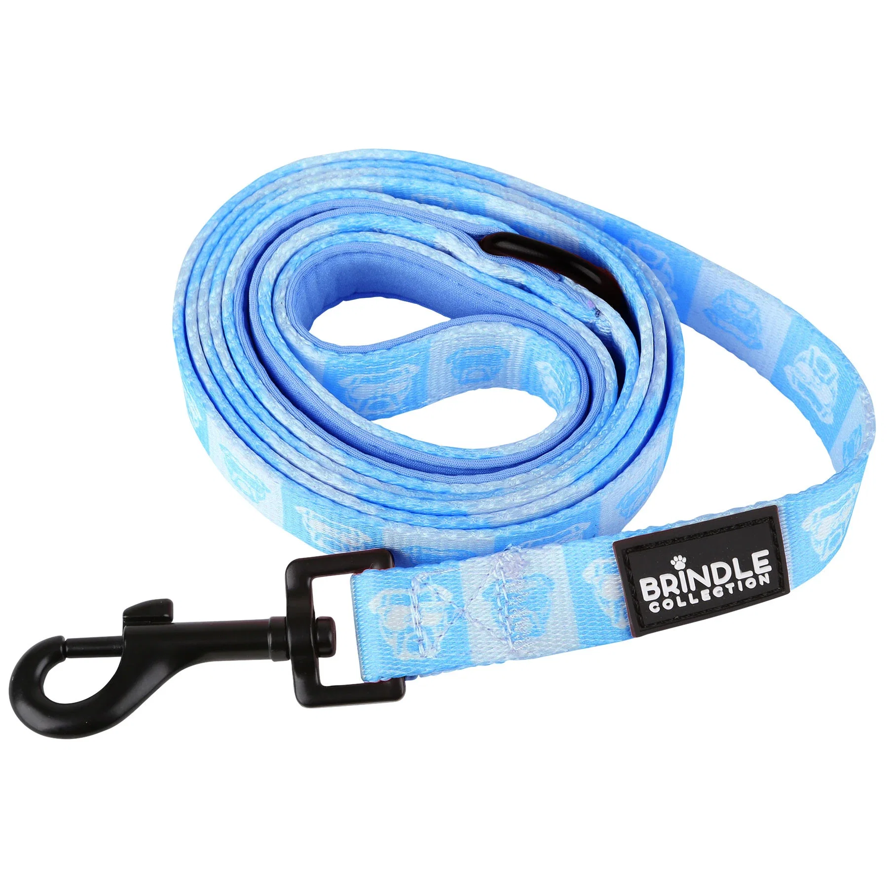 Dog Leash With Neoprene Backing Wide — view 2