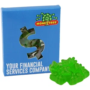 Dollar Sign Window Box Elegant Gift Box