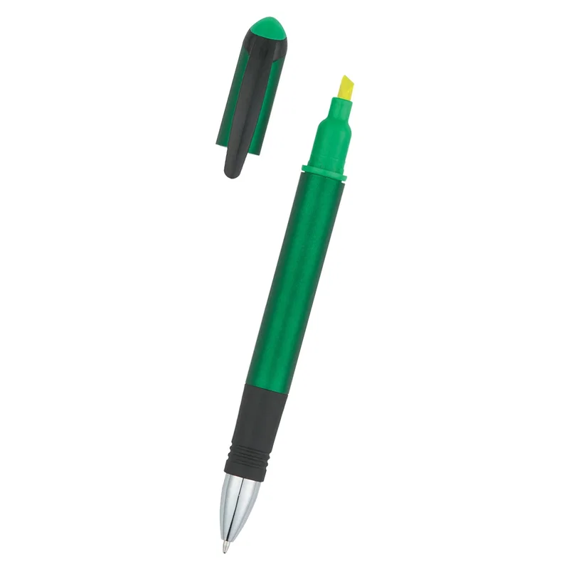 Pen used to highlight a line of text