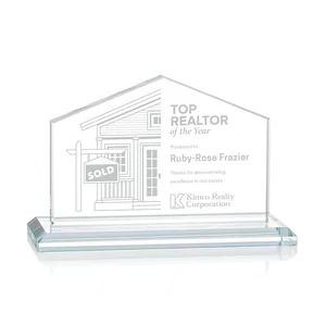 Starfire Crystal Real Estate Award in Eight Base Colors