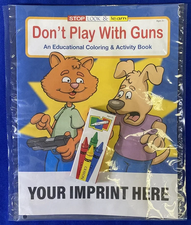 Don't Play With Guns Coloring Book — view 2